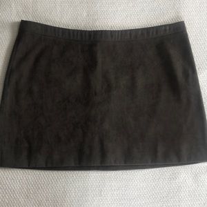 Military green skirt